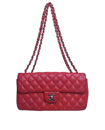 Chanel Perforated East West Bag, front view